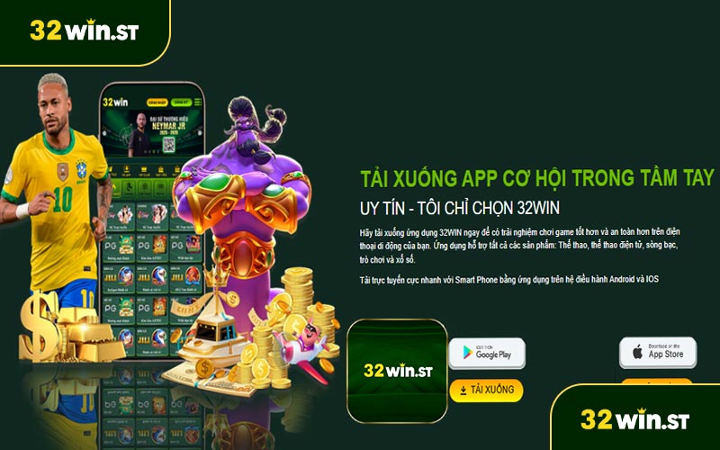 Quy trình chi tiết các bước tải app 32win 